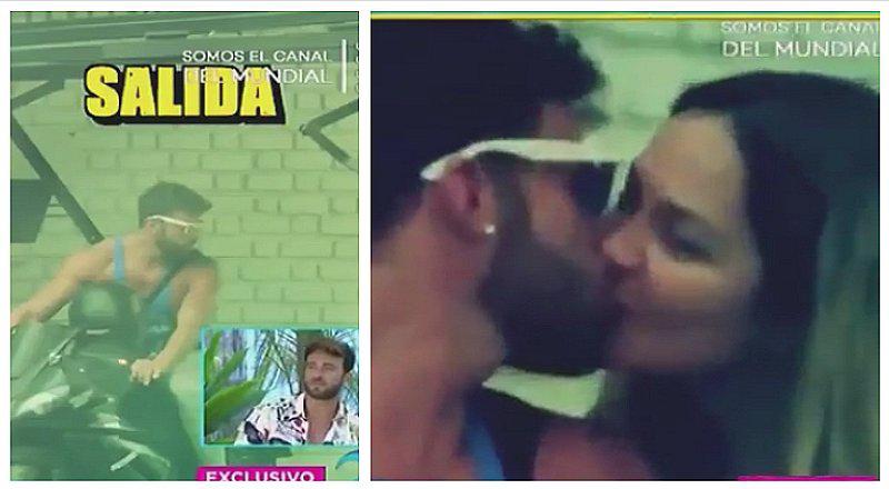 Renzo Spraggón jura que solo son amigos con Marina Mora, pero beso los delata 