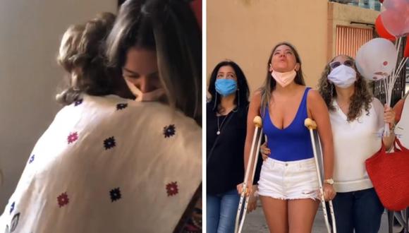 Daniella Álvarez señaló que sus abuelos la pasaron mal luego por la noticia de la amputación de su pierna. (Foto: Instagram / @danielaalvareztv).