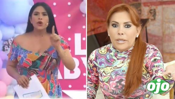 Maricarmen Marín arremete contra Magaly. Foto: Captura Latina TV