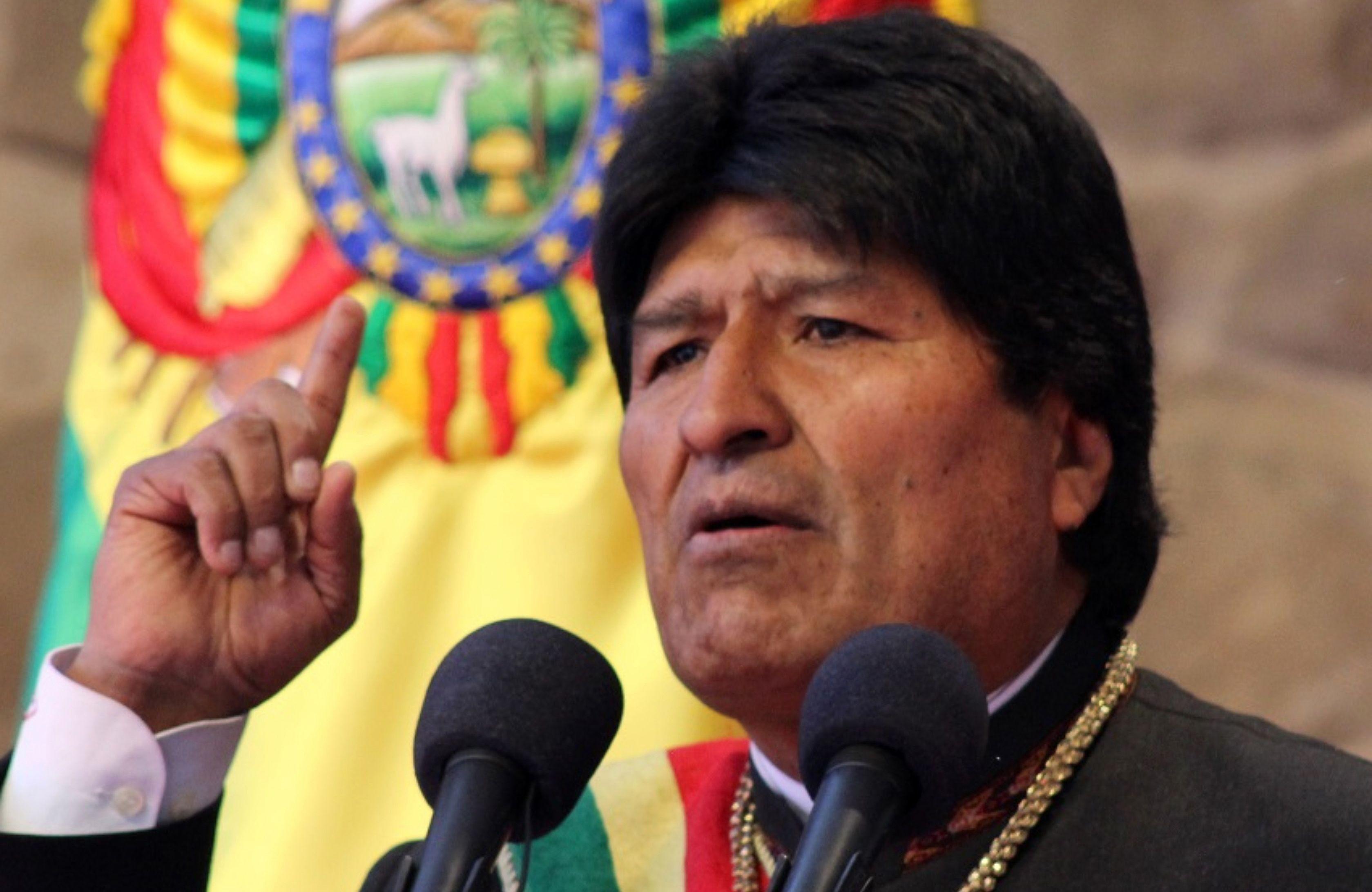 Evo Morales lleva 14 años en el poder en Bolivia. (AFP).