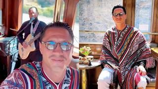 Gianluca Lapadula y el ‘cumbión’ que disfrutó en Cuzco durante su viaje en tren | VIDEO