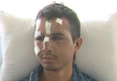 Policía herido durante protesta: “Nos lanzaron una granada, pudo habernos matado a todos”