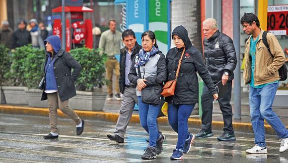 Frío se intensificará en la capital por aumento de vientos, según Senamhi