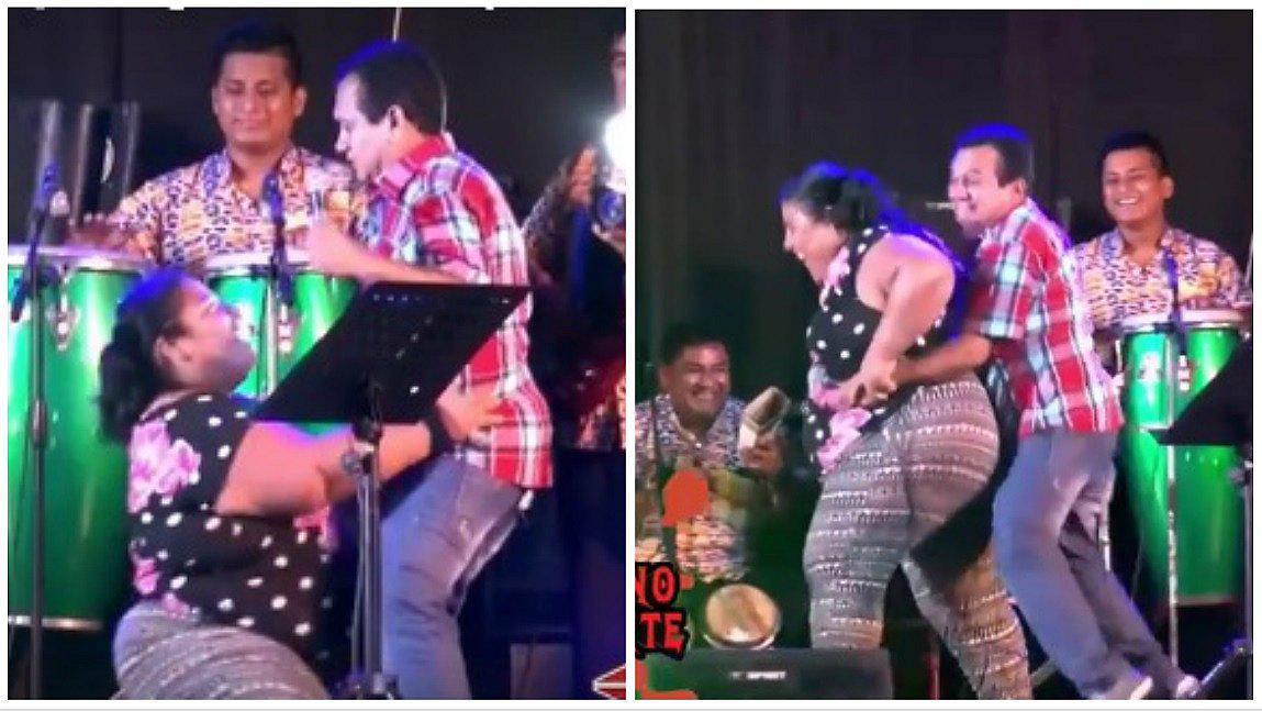 ​Tony Rosado otra vez se ‘pasó de vivo’ con fanática en pleno concierto (VIDEO)