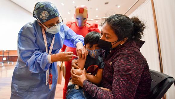 Vacunación de menores de 5 a 11 años inició el 24 de enero. (Foto: INSN San Borja)