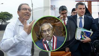 Martín Vizcarra sale de Palacio para pronunciarse sobre destitución de Vela y Domingo Pérez (VIDEO)