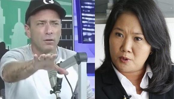 Carlos Galdós lanzó fuertes comentarios contra Keiko Fujimori y ahora pide disculpas (VÍDEO)