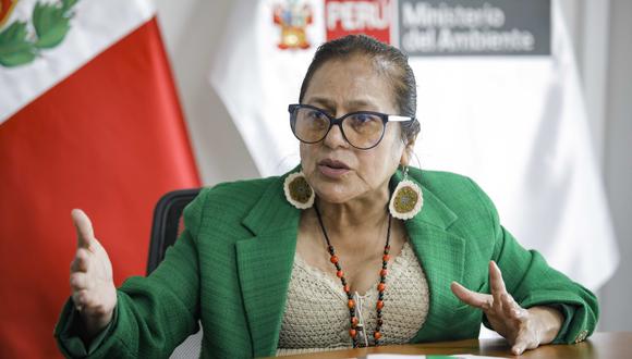 Albina Ruiz sugirió a la fiscal de la Nación que responda a las acusaciones en su contra. (foto: GEC)