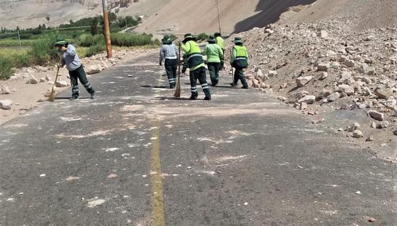 Arequipa: COEN reporta cuatro inmuebles y una carretera afectadas por el sismo (Foto difusión)