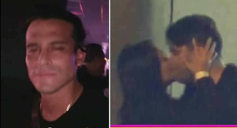 Christian Domínguez Se Luce En Fiesta Junto A Empresario Que Besó A Pamela Franco Video Ojo 