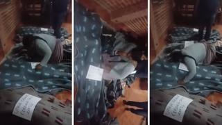 “¡Despierta papi!”: el desgarrador video de una madre frente a su hijo muerto en Bolivia