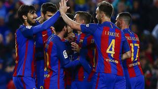 Barcelona no falla y aplasta 7-1 a Osasuna y lo manda a Segunda 