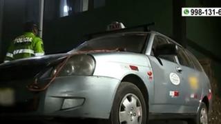 Delincuente robó taxi con el dueño dentro en San Juan de Lurigancho: “Yo estaba durmiendo en la parte de atrás”