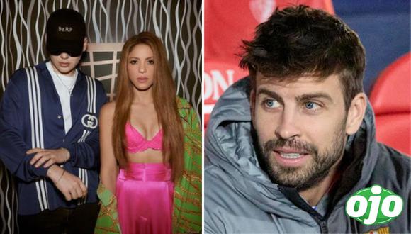 Shakira anuncia tiradera con Bzrrap | Imagen compuesta 'Ojo'