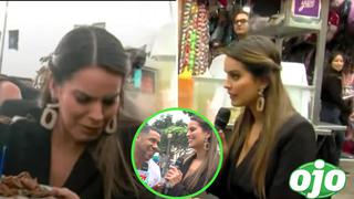 La reacción de Valeria al comer hígado frito de carretilla por primera vez: “Te nutres o te mueres”, le dice ‘Giselo’ 