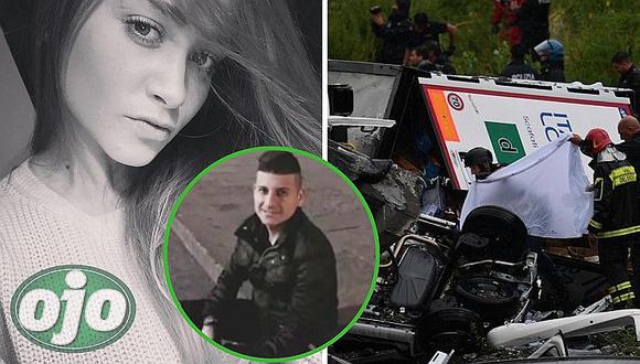 ​Novia italiana de peruano Carlos Erazo también murió en la tragedia del puente (FOTOS y VÍDEO)