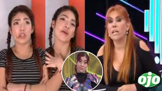 Magaly tilda de ‘runruna’ a amante de Robotín y ella la reta: “A mí no me vengas a dejar mal, soy estudiante”