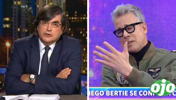 Jaime Bayly sí tuvo un romance con Diego Bertie  | Imagen captura de 'Magaly TV La Firme'