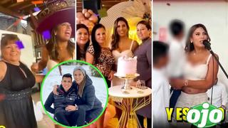 Rosa Fuentes festejó sus 35 años con sus hijos y envió puñal a Hurtado: “Ya no tengo ‘sponsor’, estoy sola”