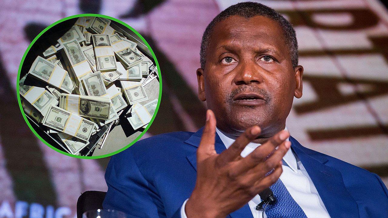 Nigeriano retiró 10 millones de dólares en efectivo para comprobar que es millonario