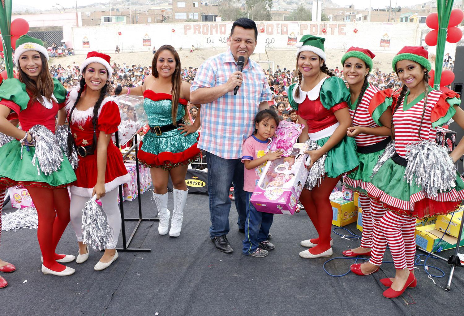 Callao: Más de mil niños celebraron Navidad por adelantado  