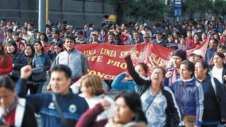 Sutep acatará huelga nacional hoy, martes 28: conoce cuáles son sus demandas | VIDEO