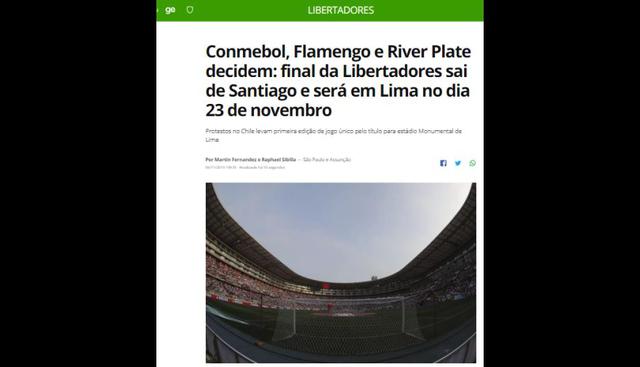 Globo Esporte (Brasil).