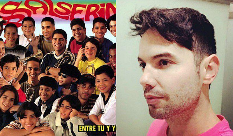 ¿Un clon de Salserín? Bruno Pinasco sorprendió a todos con esta irreconocible foto