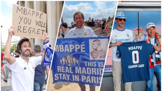 Rechazo total a Mbappé: hinchas de Real Madrid hacen fuertes críticas contra el francés | VIDEO