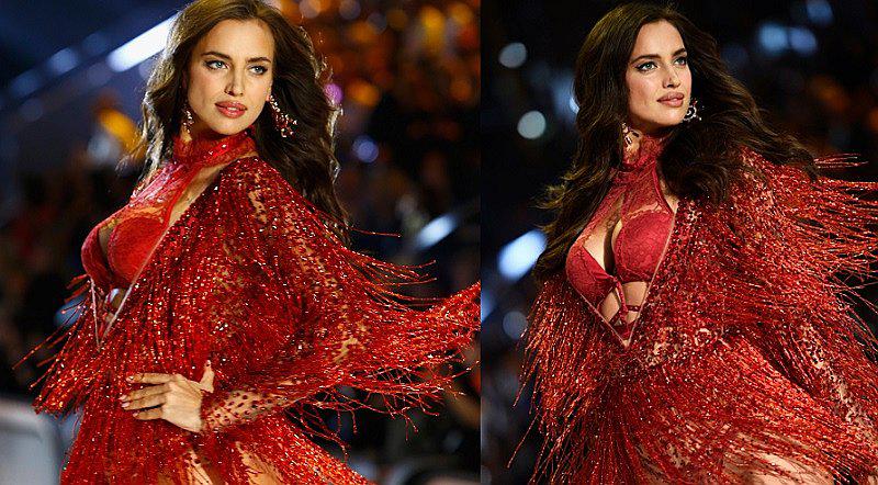 Irina Shayk luce embarazo en pasarela de Victoria's Secret (FOTOS)