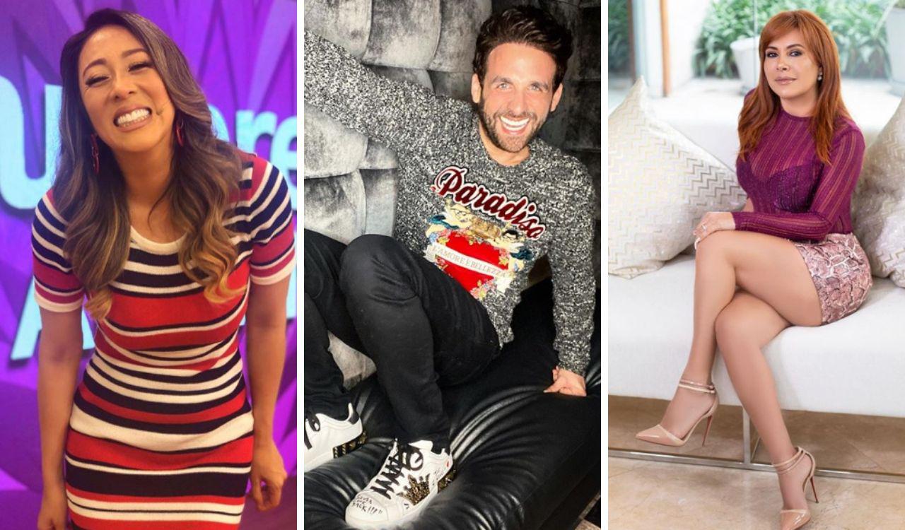 Cathy Sáenz a Rodrigo Gonzáles y Magaly Medina