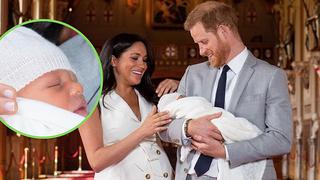 El príncipe Harry y Meghan Markle presentan a su bebé y lo califican como "un sueño" (FOTOS)