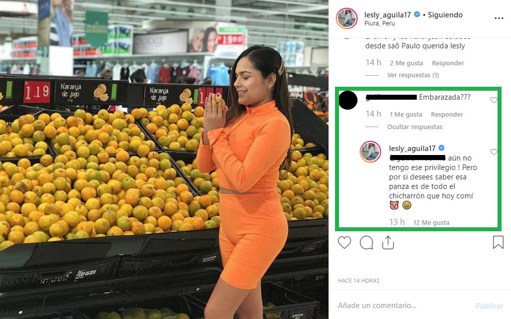 Foto: captura Instagram Lesly Águila