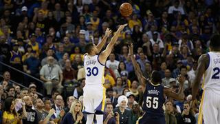 NBA: Stephen Curry, con 13 triples, establece nueva marca en la NBA 