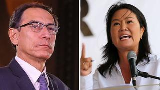 Keiko Fujimori a presidente Martín Vizcarra: "tengo la conciencia tranquila de que estamos haciendo lo correcto"