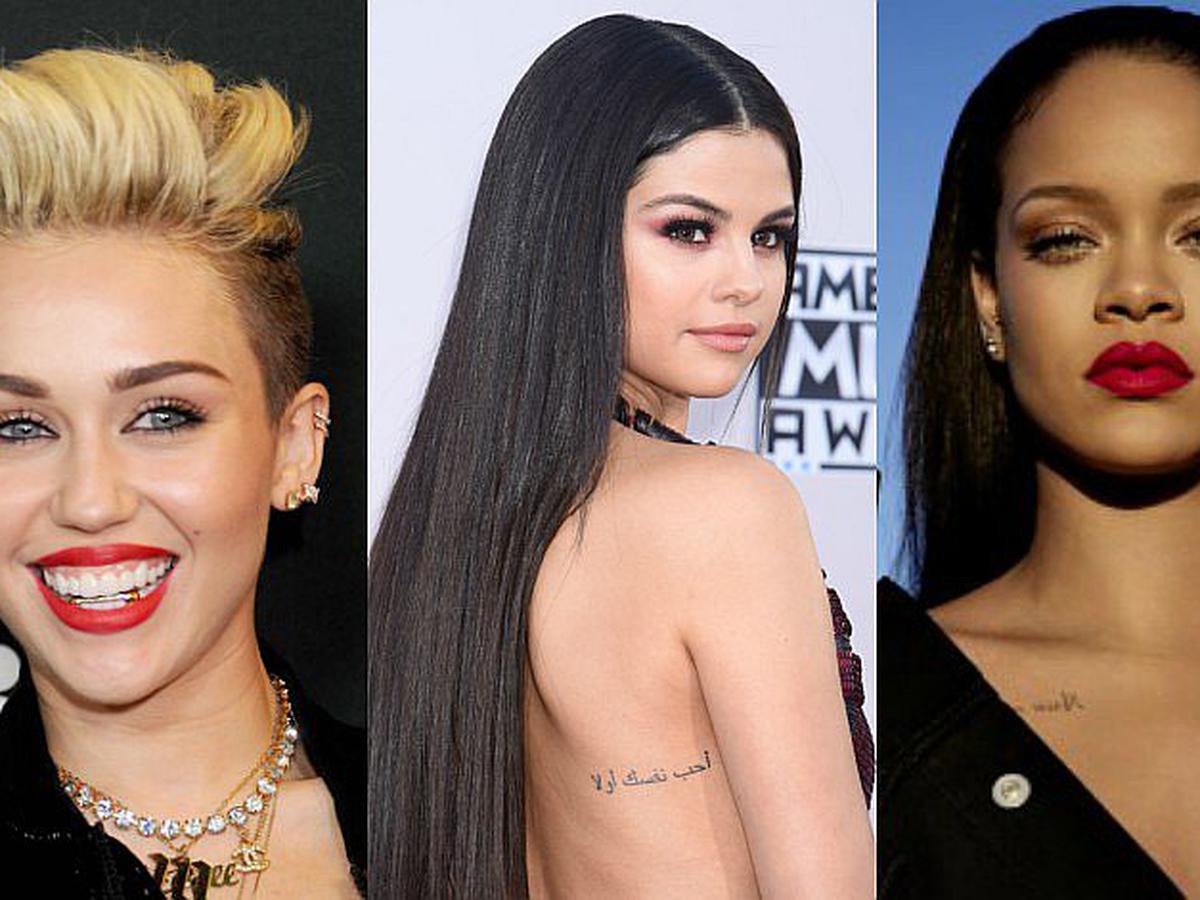 7 famosas de Hollywood que muestran los significados de sus tatuajes |  MUJER | OJO