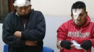 Arequipa: Policía captura a dos raqueteros que con un auto arrastraron 40 metros a una mujer para arrebatarle su cartera