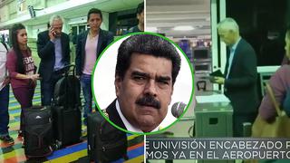 Gobierno de Nicolás Maduro deporta a Jorge Ramos y a su equipo de Venezuela (VIDEO)