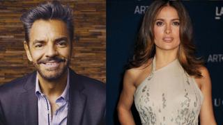 Cuál es la verdadera relación entre Eugenio Derbez y Salma Hayek