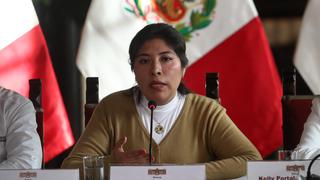 Betssy Chávez: Perú Libre no acudirá a reunión convocada por la presidenta del Consejo de Ministros