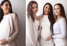 Samahara Lobatón elige a su hermana menor como madrina de su bebé│FOTO