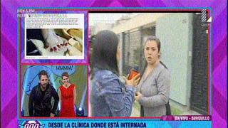 Yahaira Plasencia: ¿Su hermana se corre de Peluchín al salir de clínica? [VIDEO]