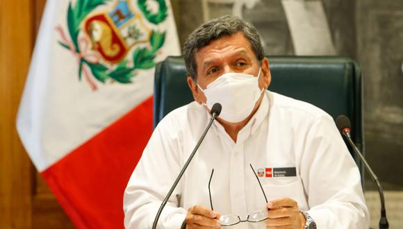Hernando Cevallos continuará como ministro de Salud. (Foto: Minsa)