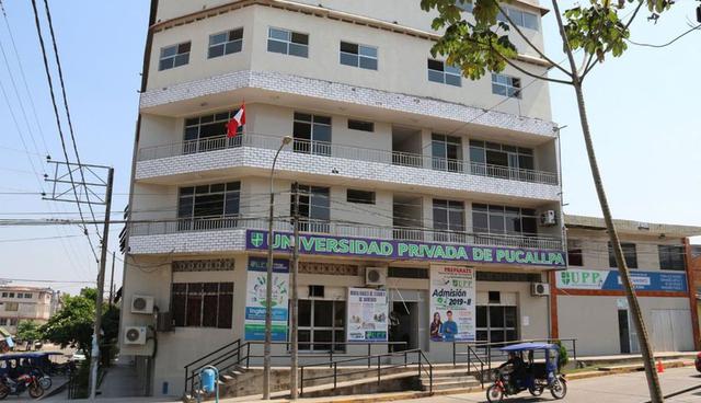 Universidad Privada de Pucallpa (Ucayali). Licencia denegada el 8 de agosto de 2019. (Foto: Sunedu)