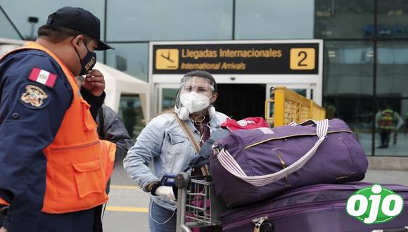 Viajeros deberán demostrar que no están infectados con el virus del COVID-19. (Foto: Leandro Britto / GEC)
