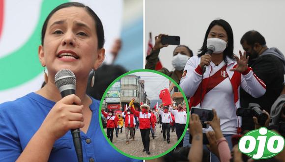 Verónika Mendoza arremete contra Keiko Fujimori, (Foto: GEC)