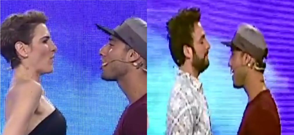 'Peluchín' y Gigi Mitre se ponen nerviosos frente a "Jota" y ¿casi se besan? [VIDEO]