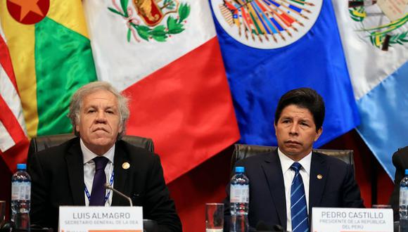 Luis Almagro, secretario general de la OEA, encabezó la sesión del Consejo Permanente. (Foto: Difusión)