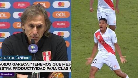 Ricardo Gareca sobre desempeño de Perú en la Copa América: "ojalá que podamos clasificar"