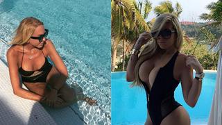 ¿Laura Bozzo y su hija se declaran en guerra de bikinis? [VIDEO]